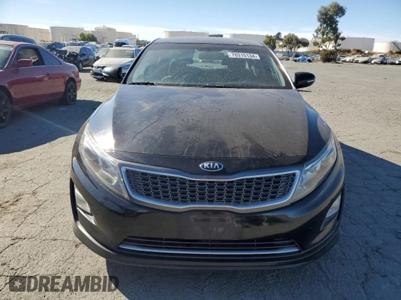 2014 Kia Optima Hybrid LX with VIN KNAGM4AD7E5070419, listed as a Copart auction lot 78315134 with 203,143 mi miles and Clean Title. Bid and sale history available at carsss.com. Image 5.