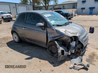 2013 FIAT 500 Pop with VIN 3C3CFFAR8DT539037, listed as a Copart auction lot 59787675 with 108,375 mi miles and Salvage title. Bid and sale history available at DreamBid. Image 4.