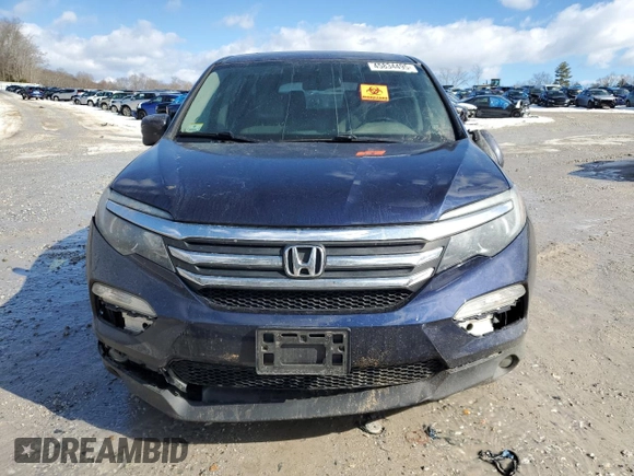 2017 Honda Pilot EX-L with VIN 5FNYF6H53HB035987, listed as a Copart auction lot 45834495 with 163,365 mi miles and Non Repairable. Bid and sale history available at DreamBid. Image 5.