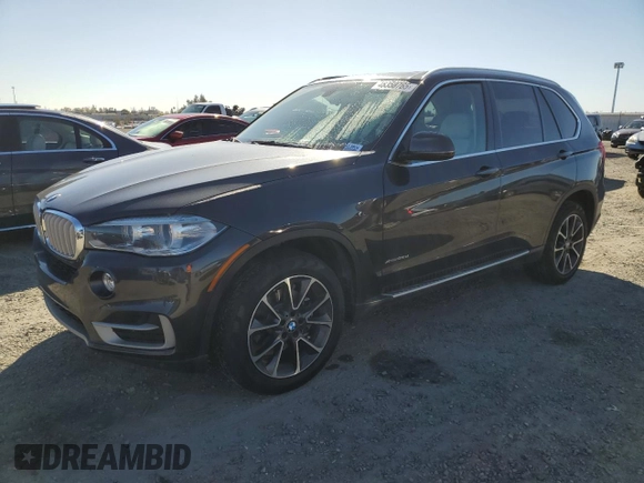 2015 BMW X5 xDrive35d with VIN 5UXKS4C57F0J98388, listed as a Copart auction lot 48350765 with 161,545 mi miles and Clean Title. Bid and sale history available at carsss.com. Image 1.