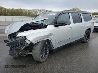 2024 Jeep Grand Wagoneer Series II с VIN 1C4SJSFP3RS150188, выставлен на аукционе Copart как лот 55256235 с пробегом 3 371 миль миль и На запчасти • Non repairable. История ставок и продаж доступна на DreamBid. Изображение 1.