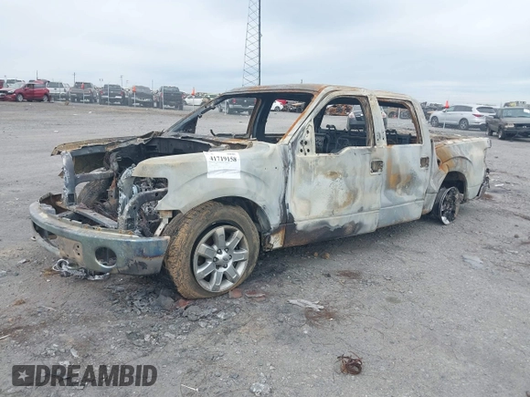 2014 Ford F-150 XL with VIN 1FTFW1EF5EKF46770, listed as a IAAI auction lot 41719158 with 1 mi miles. Bid and sale history available at carsss.com. Image 2.