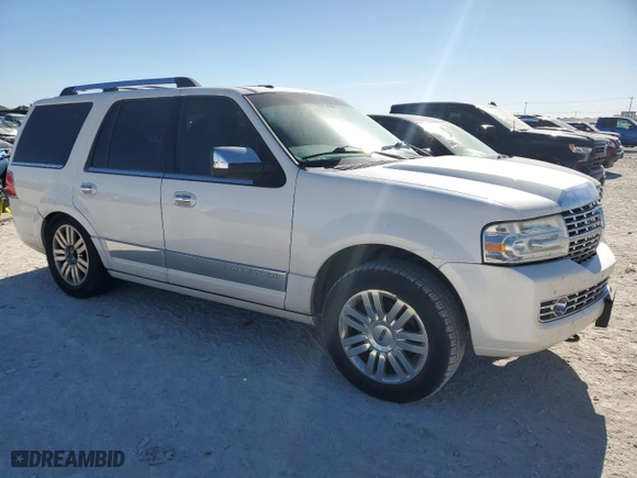2013 Lincoln Navigator with VIN 5LMJJ2H58DEL03087, listed as a Copart auction lot 86139794 with 0 mi miles and Clean Title. Bid and sale history available at carsss.com. Image 4.