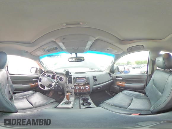 2013 Toyota Tundra Limited with VIN 5TFHW5F18DX288927, listed as a Copart auction lot 61373495 with 141,642 mi miles and Salvage title. Bid and sale history available at DreamBid. Image 14.