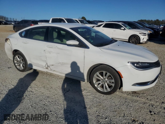 2016 Chrysler 200 Limited with VIN 1C3CCCAB5GN181488, listed as a Copart auction lot 46411695 with 95,348 mi miles and Salvage Title. Bid and sale history available at carsss.com. Image 4.