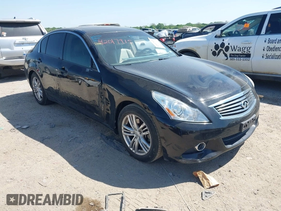 2013 Infiniti G37 Journey with VIN JN1CV6AP7DM301797, listed as a IAAI auction lot 42017915 with 114,883 mi miles and . Bid and sale history available at DreamBid. Image 1.