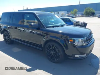 2019 Ford Flex SEL with VIN 2FMGK5C84KBA10082, listed as a IAAI auction lot 41891812 with 57,019 mi miles. Bid and sale history available at carsss.com. Image 1.