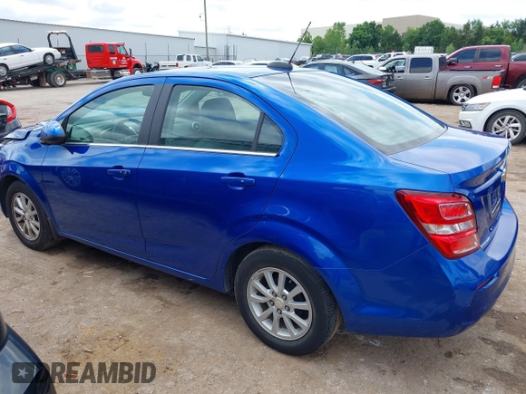 2018 Chevrolet Sonic LT with VIN 1G1JD5SH2J4110558, listed as a IAAI auction lot 42341496 with 56,152 mi miles and . Bid and sale history available at DreamBid. Image 14.