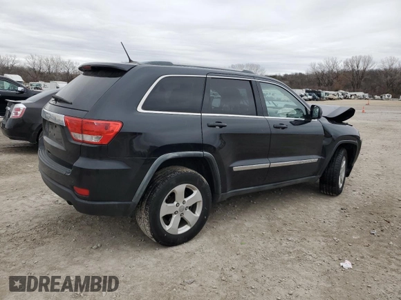 2012 Jeep Grand Cherokee Laredo with VIN 1C4RJFAT8CC139618, listed as a Copart auction lot 85667394 with 0 mi miles and Salvage Title. Bid and sale history available at carsss.com. Image 3.