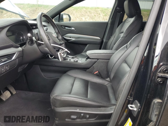 2020 Cadillac XT4 AWD Premium Luxury with VIN 1GYFZDR44LF051848, listed as a Copart auction lot 53104295 with 23,339 mi miles and Salvage Title. Bid and sale history available at DreamBid. Image 7.