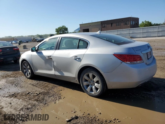 2012 Buick LaCrosse Leather с VIN 1G4GC5E32CF343511, выставлен на аукционе Copart как лот 58705155 с пробегом 197 496 миль миль и Списание • Salvage title. История ставок и продаж доступна на DreamBid. Изображение 2.