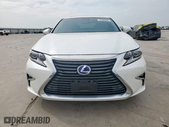 2016 Lexus ES 300h with VIN JTHBW1GG4G2110983, listed as a Copart auction lot 57089895 with 85,840 mi miles and Salvage title. Bid and sale history available at DreamBid. Image 5.