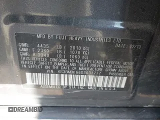 2013 Subaru Legacy Limited с VIN 4S3BMBK66D3037777, выставлен на аукционе IAAI как лот 41984589 с пробегом 210 925 миль миль и . История ставок и продаж доступна на DreamBid. Изображение 9.
