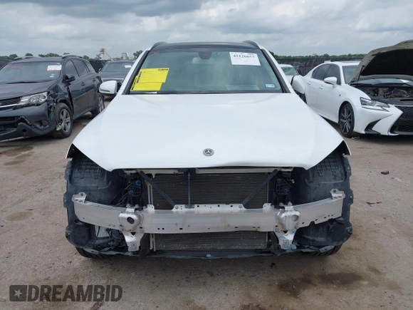 2019 Mercedes-Benz GLC 300 with VIN WDC0G4JB4KF590524, listed as a IAAI auction lot 42126657 with 53,841 mi miles and . Bid and sale history available at DreamBid. Image 12.