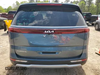 2024 Kia Carnival EX with VIN KNDNC5H3XR6404619, listed as a Copart auction lot 50740555 with 23,374 mi miles and Salvage Title. Bid and sale history available at carsss.com. Image 6.