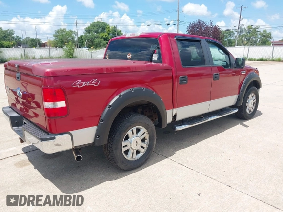 2008 Ford F-150 XLT with VIN 1FTPW14V78KC11348, listed as a IAAI auction lot 42691057 with 227,812 mi miles and . Bid and sale history available at DreamBid. Image 4.