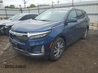 2022 Chevrolet Equinox Premier z VIN 3GNAXNEV2NS224587, wystawiony jako Copart lot #72603183 z przebiegiem 27 797 mil mil oraz Nie do naprawy • Non repairable. Historia ofert i sprzedaży dostępna na DreamBid. Obrazek 1.