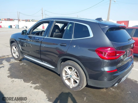 2021 BMW X3 sDrive30i with VIN 5UXTY3C08M9G12128, listed as a IAAI auction lot 41562192 with 33,977 mi miles. Bid and sale history available at carsss.com. Image 3.