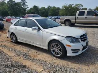 2014 Mercedes-Benz C 250 Sport with VIN WDDGF4HB5EG193499, listed as a Copart auction lot 56962835 with 182,547 mi miles and Salvage title. Bid and sale history available at DreamBid. Image 4.