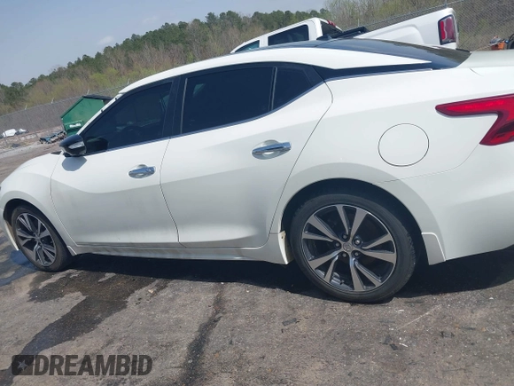 2017 Nissan Maxima SV with VIN 1N4AA6AP0HC409910, listed as a IAAI auction lot 41764389 with 67,483 mi miles. Bid and sale history available at carsss.com. Image 15.