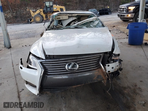 2014 Lexus LS 460 L with VIN JTHGL5EF7E5053268, listed as a Copart auction lot 83694764 with Not provided miles and Salvage title. Bid and sale history available at DreamBid. Image 5.
