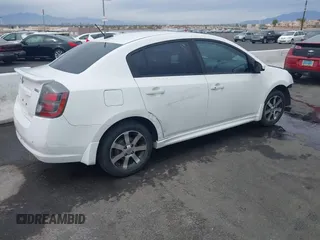 2011 Nissan Sentra SR with VIN 3N1AB6AP6BL703754, listed as a IAAI auction lot 41721630 with 203,676 mi miles and . Bid and sale history available at DreamBid. Image 4.