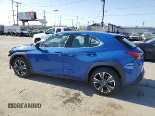 2022 Lexus UX 200 z VIN JTHX3JBH0N2049742, wystawiony jako Copart lot #57678045 z przebiegiem 18 728 mil mil oraz Szkody całkowita. Historia ofert i sprzedaży dostępna na DreamBid. Obrazek 2.