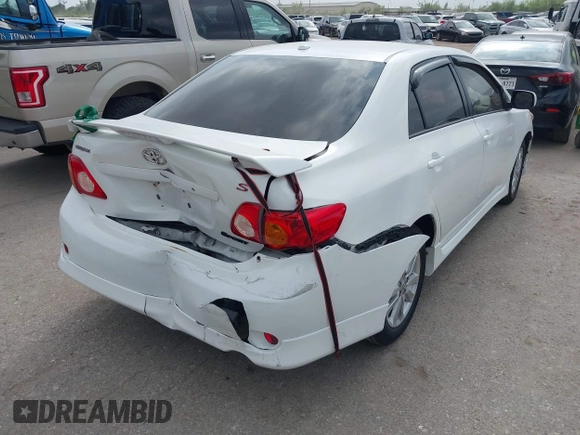 2010 Toyota Corolla with VIN 2T1BU4EE6AC283102, listed as a IAAI auction lot 41935949 with 157,330 mi miles. Bid and sale history available at carsss.com. Image 4.