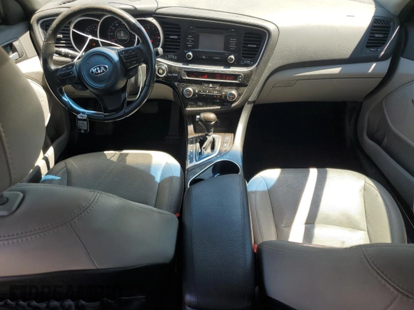 2015 Kia Optima EX с VIN 5XXGN4A79FG432841, выставлен на аукционе Copart как лот 58709885 с пробегом 154 735 миль миль и Списание • Salvage title. История ставок и продаж доступна на DreamBid. Изображение 8.