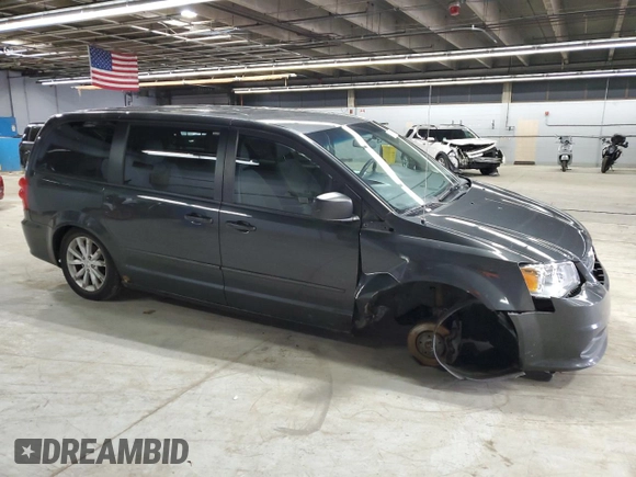 2012 Dodge Grand Caravan SE with VIN 2C4RDGBG1CR402909, listed as a Copart auction lot 51176555 with 223,976 mi miles and Salvage Title. Bid and sale history available at DreamBid. Image 4.
