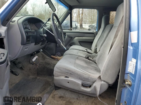 1997 Ford F-250 with VIN 1FTHX25G4VEB43348, listed as a Copart auction lot 45430655 with 180,279 mi miles and Salvage title. Bid and sale history available at DreamBid. Image 7.