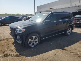2018 Mercedes-Benz GLS 450 with VIN 4JGDF6EE2JB135716, listed as a Copart auction lot 61149405 with 75,771 mi miles and Salvage title. Bid and sale history available at DreamBid. Image 1.