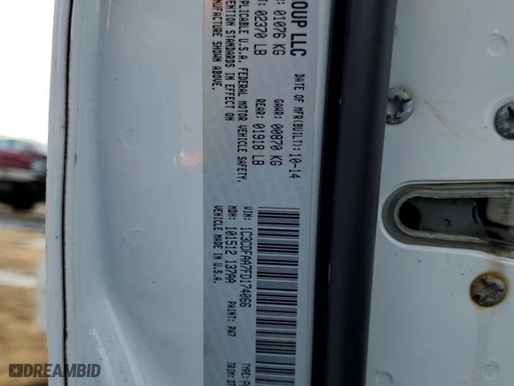 2015 Dodge Dart SE with VIN 1C3CDFAA7FD174066, listed as a Copart auction lot 46294665 with 86,547 mi miles and Salvage Title. Bid and sale history available at carsss.com. Image 12.
