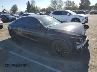 2018 Mercedes-Benz C 300 with VIN WDDWJ4JB3JF667681, listed as a Copart auction lot 88327665 with 50,526 mi miles and Salvage Title. Bid and sale history available at carsss.com. Image 4.