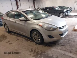 2011 Hyundai Elantra GLS with VIN 5NPDH4AE9BH010558, listed as a IAAI auction lot 41976813 with 130,071 mi miles. Bid and sale history available at carsss.com. Image 1.