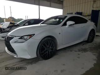 2016 Lexus RC 300 F Sport with VIN JTHSM5BC2G5002295, listed as a Copart auction lot 64769735 with 102,366 mi miles and Salvage title. Bid and sale history available at DreamBid. Image 1.