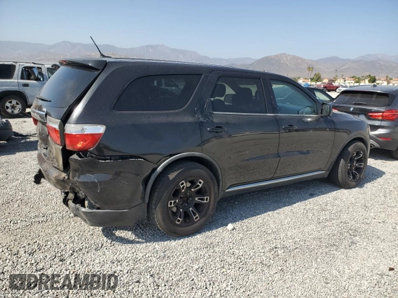 2013 Dodge Durango SXT with VIN 1C4RDHAG4DC687624, listed as a Copart auction lot 62344265 with 157,214 mi miles and Salvage title. Bid and sale history available at DreamBid. Image 3.