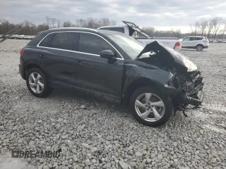 2022 Audi Q3 Premium with VIN WA1AUCF31N1033662, listed as a Copart auction lot 46417015 with 38,647 mi miles and Salvage Title. Bid and sale history available at carsss.com. Image 4.