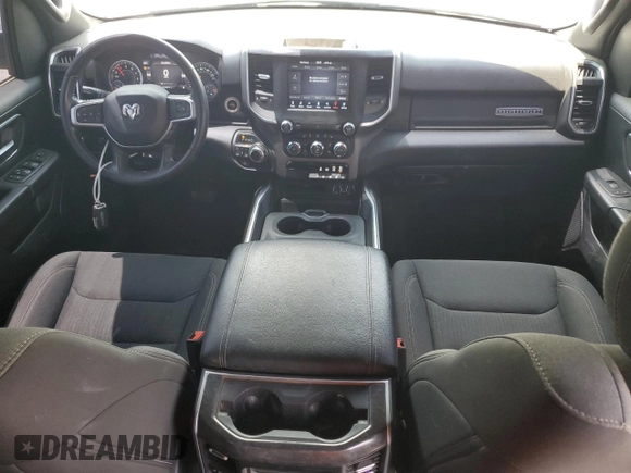 2021 Ram 1500 Big Horn with VIN 1C6SRFFT4MN585412, listed as a Copart auction lot 59391405 with 68,878 mi miles and Salvage title. Bid and sale history available at DreamBid. Image 8.