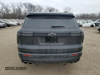 2024 Chevrolet Traverse AWD RS with VIN 1GNEVLKS2RJ243833, listed as a Copart auction lot 87878775 with 1,338 mi miles and Salvage Title. Bid and sale history available at carsss.com. Image 6.