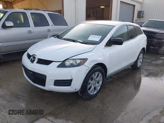 2007 Mazda CX-7 Sport with VIN JM3ER293X70110110, listed as a IAAI auction lot 41981958 with 124,258 mi miles. Bid and sale history available at carsss.com. Image 2.