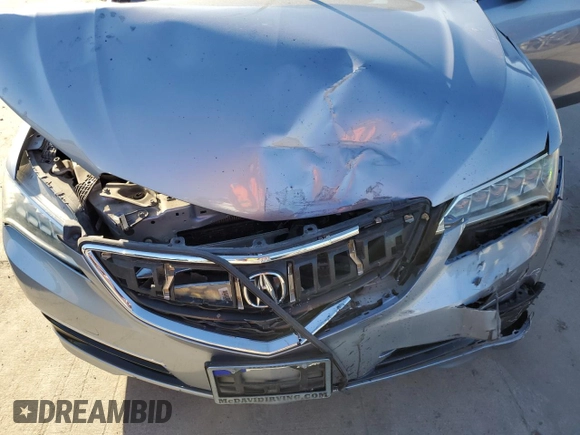 2015 Acura TLX V6 with VIN 19UUB2F39FA021135, listed as a Copart auction lot 47417085 with 104,997 mi miles and Salvage Title. Bid and sale history available at carsss.com. Image 13.