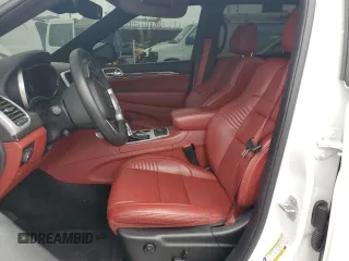 2018 Jeep Grand Cherokee Trackhawk with VIN 1C4RJFN91JC293695, listed as a Copart auction lot 59031525 with 8,565 mi miles and Salvage title. Bid and sale history available at DreamBid. Image 7.