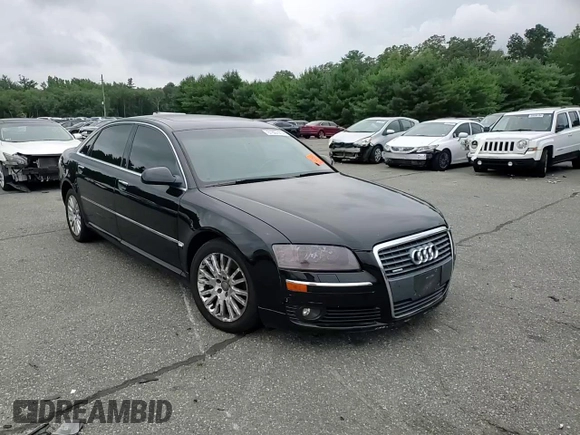 2007 Audi A8 L 4.2L with VIN WAUMV44E77N026086, listed as a Copart auction lot 61807414 with 0 mi miles and Salvage Title. Bid and sale history available at carsss.com. Image 11.