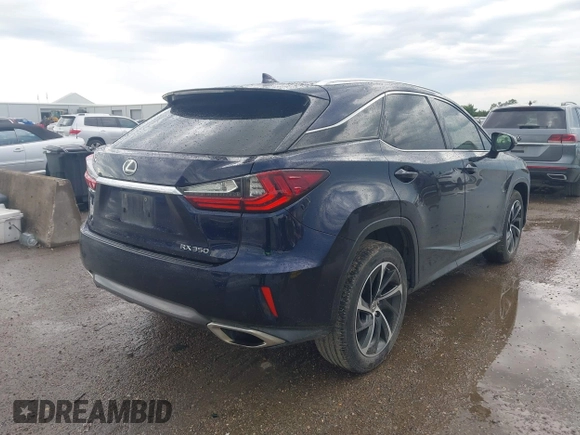 2017 Lexus RX 350 with VIN 2T2ZZMCA1HC055644, listed as a IAAI auction lot 42126421 with 120,103 mi miles and . Bid and sale history available at DreamBid. Image 4.