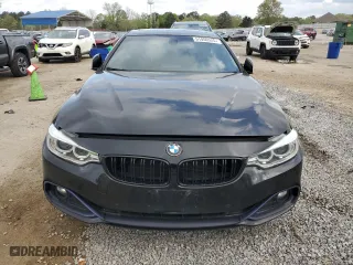 2017 BMW 4 Series 430i with VIN WBA4F7C54HG438181, listed as a Copart auction lot 51450525 with 0 mi miles and Clean Title. Bid and sale history available at carsss.com. Image 5.