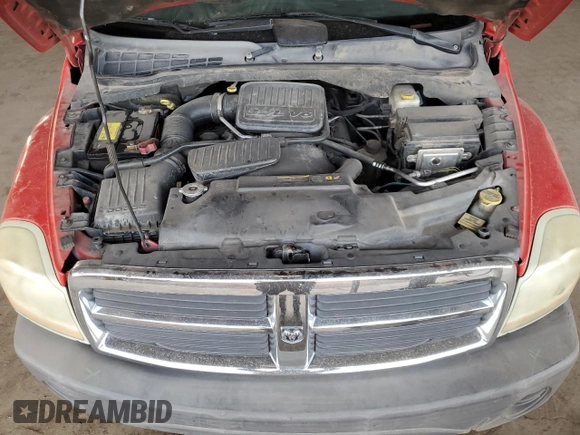 2005 Dodge Durango SXT z VIN 1D4HD38K25F585086, wystawiony jako Copart lot #89017805 z przebiegiem 195 929 mil mil oraz Szkoda całkowita • Salvage title. Historia ofert i sprzedaży dostępna na DreamBid. Obrazek 12.