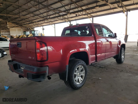 2022 Chevrolet Colorado 2WD LT with VIN 1GCHSCEN4N1113793, listed as a Copart auction lot 74981554 with 74,868 mi miles and Salvage Title. Bid and sale history available at carsss.com. Image 3.