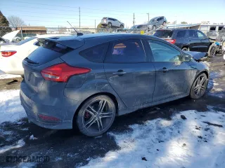 2015 Ford Focus ST with VIN 1FADP3L99FL281267, listed as a Copart auction lot 43013865 with 106,953 mi miles and Salvage Title. Bid and sale history available at carsss.com. Image 3.