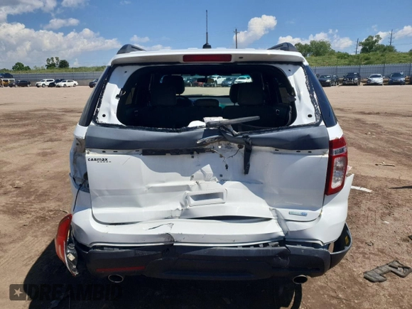2014 Ford Explorer with VIN 1FM5K8B83EGA63931, listed as a Copart auction lot 59932955 with 105,077 mi miles and Salvage title. Bid and sale history available at DreamBid. Image 6.
